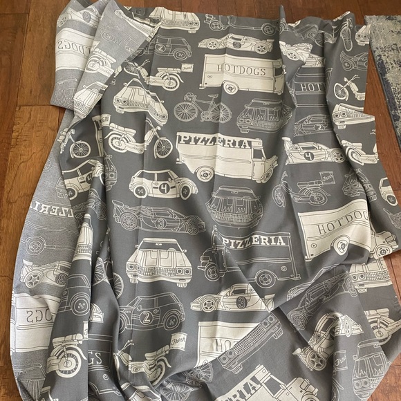 Adorable transportation shower curtain - Picture 1 of 1